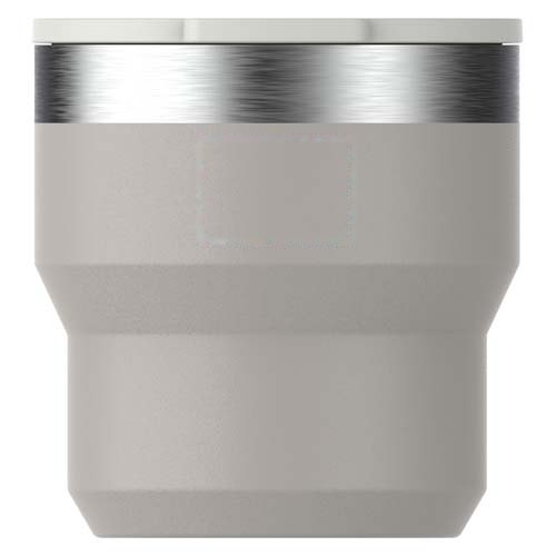 Stanley Stay Hot 295 ml roestvrijstalen geïsoleerde stapelbare campingbeker — drukvlak achterzijde
