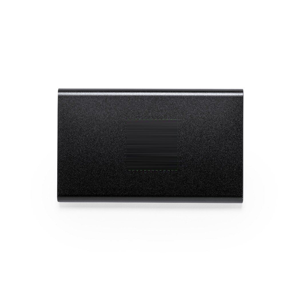 Power Bank Fagar — drukvlak midden voorzijde