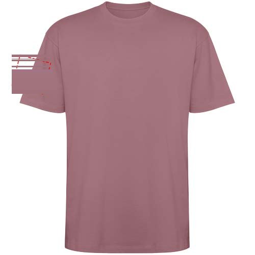 Bull 210 g/m² oversized unisex T-shirt met korte mouwen — drukvlak rechter bicep
