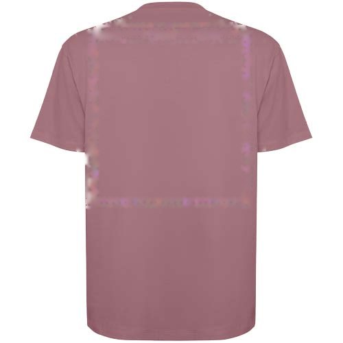 Bull 210 g/m² oversized unisex T-shirt met korte mouwen — drukvlak impact hoog op de achterzijde