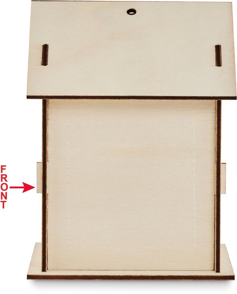 PAINTHOUSE - DIY houten vogelhuisje — drukvlak rechts