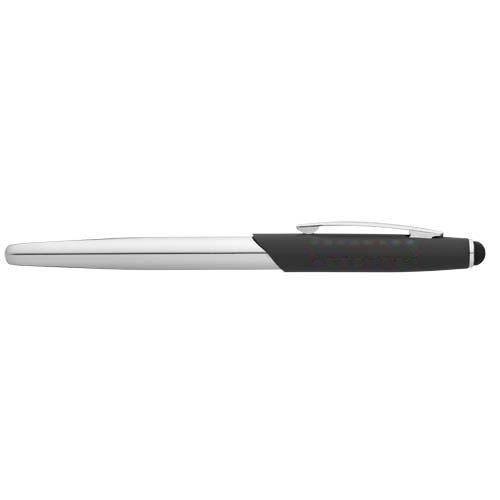 Geneva pennenset stylus balpen en rollerbalpen (blauwe inkt) — drukvlak rollerbalpen dop