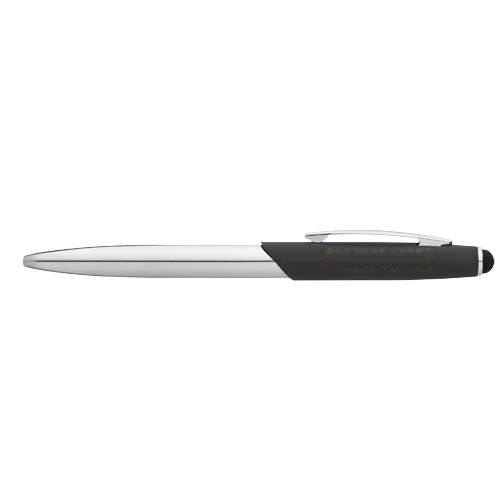 Geneva pennenset stylus balpen en rollerbalpen (blauwe inkt) — drukvlak balpen dop