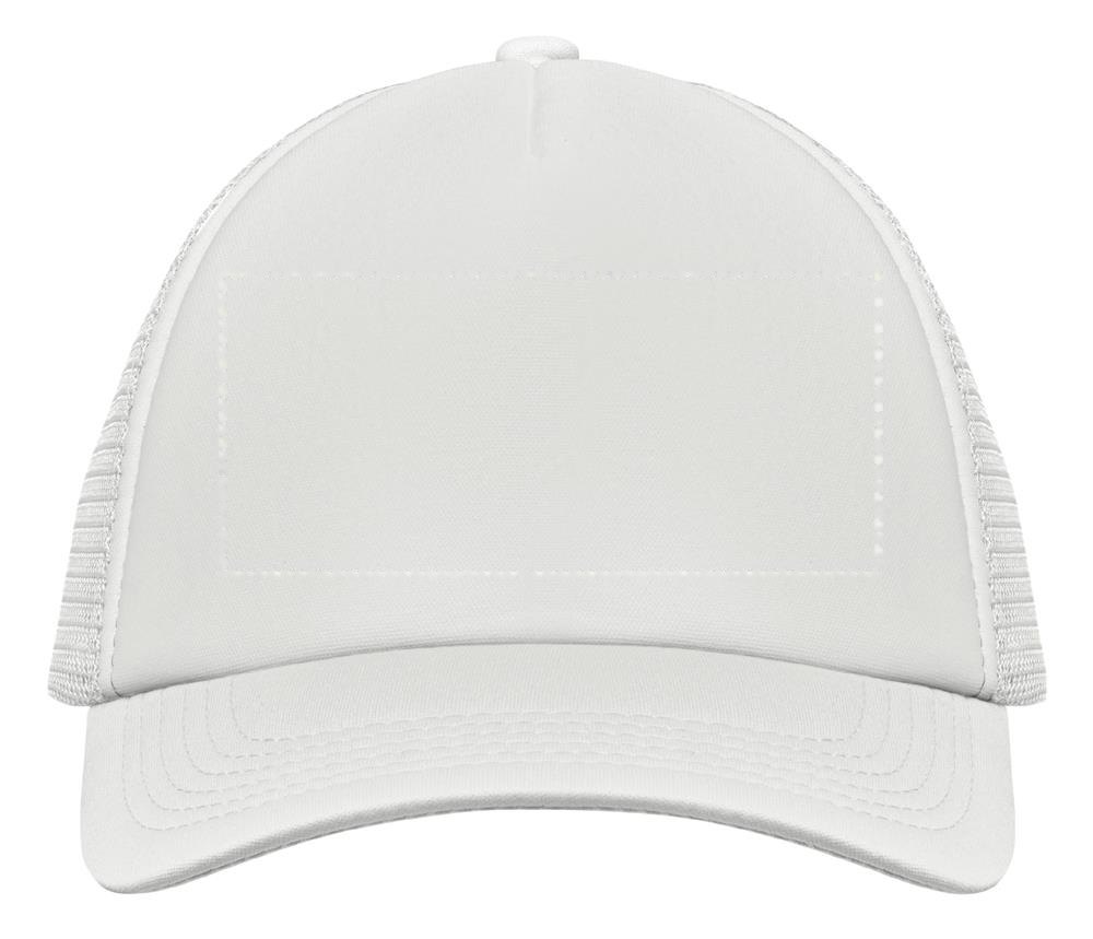BUBBLE - 5 panelen trucker pet — drukvlak voorzijde e