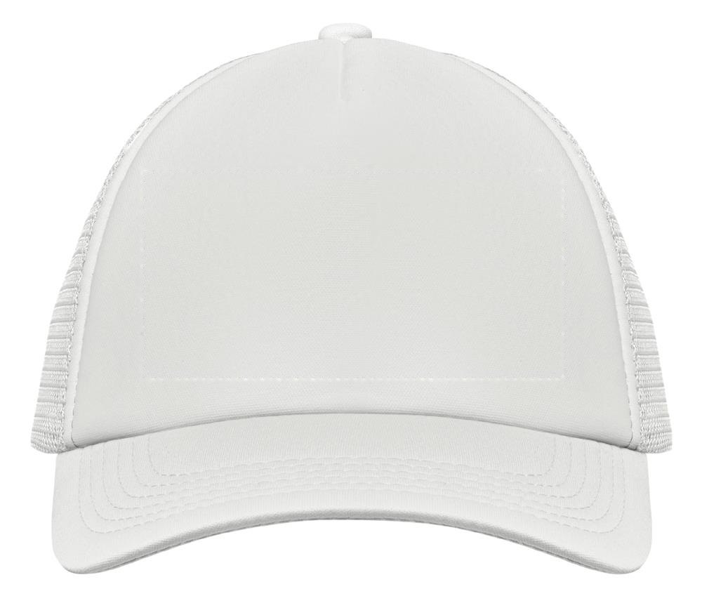 BUBBLE - 5 panelen trucker pet — drukvlak voorzijde ts