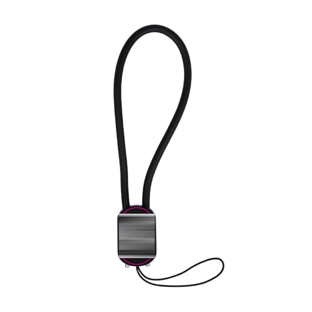 USB-C Sleutelhanger formaat Kabel 60W — drukvlak midden op de behuizing
