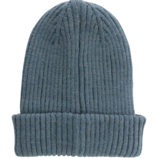 Impact AWARE™ Polylana® dubbel gebreide beanie — drukvlak artikel voorzijde