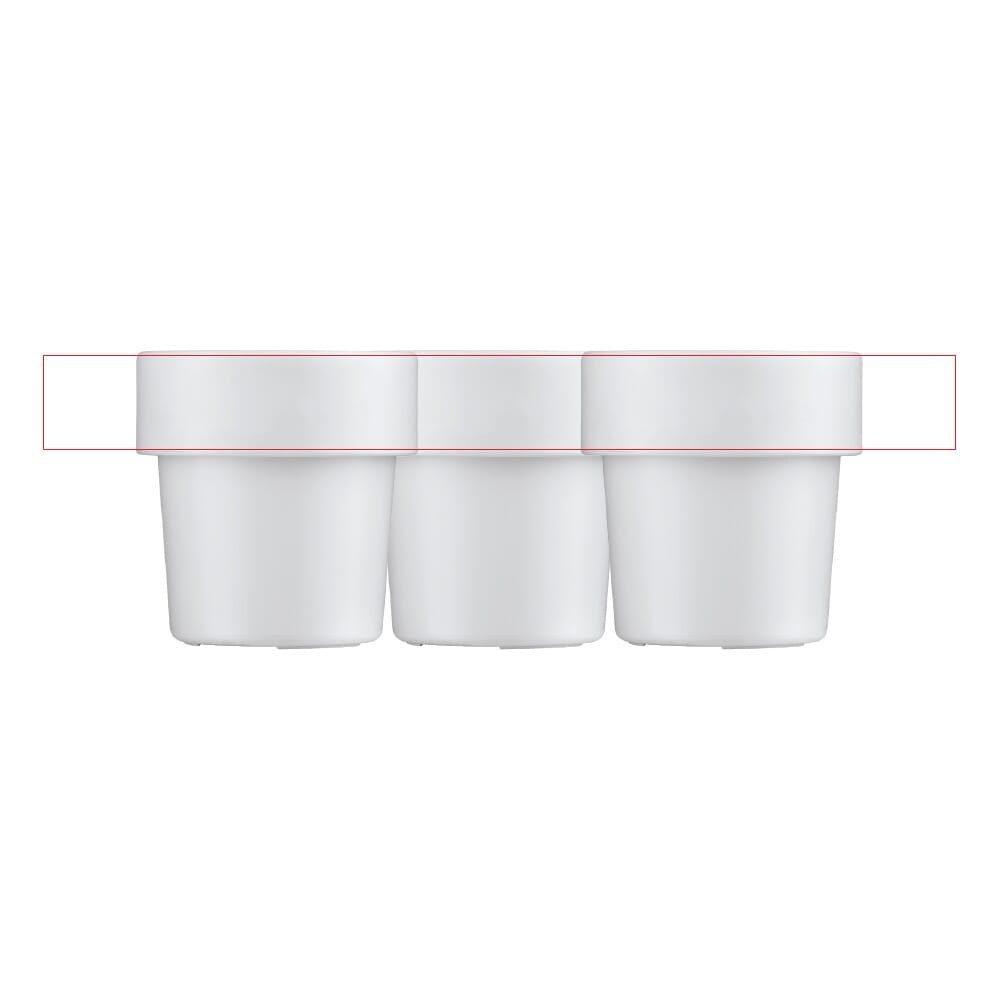 Koffiebeker Hot-but-cool 240ml — drukvlak rondom