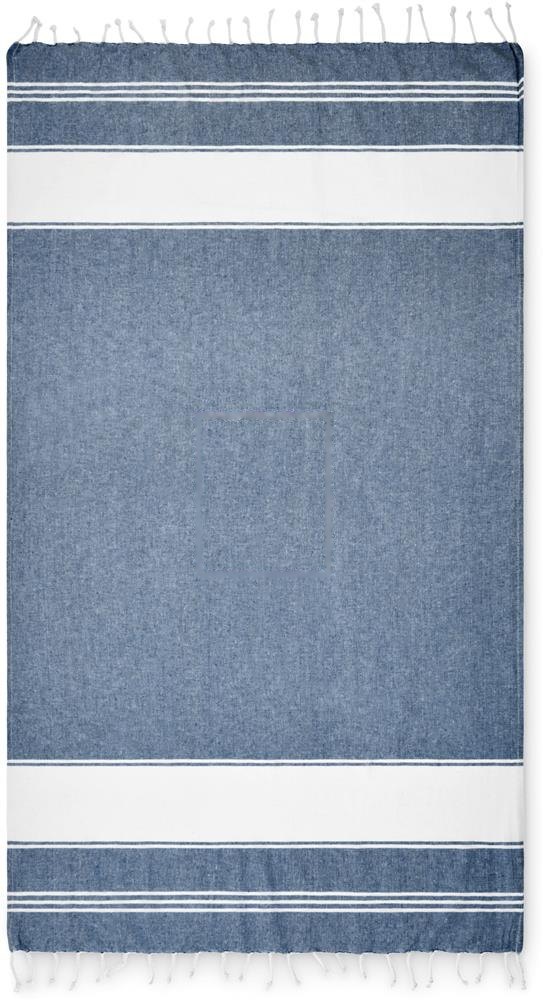 HUMMUM - Strandtas met hamamdoek — drukvlak towel midden