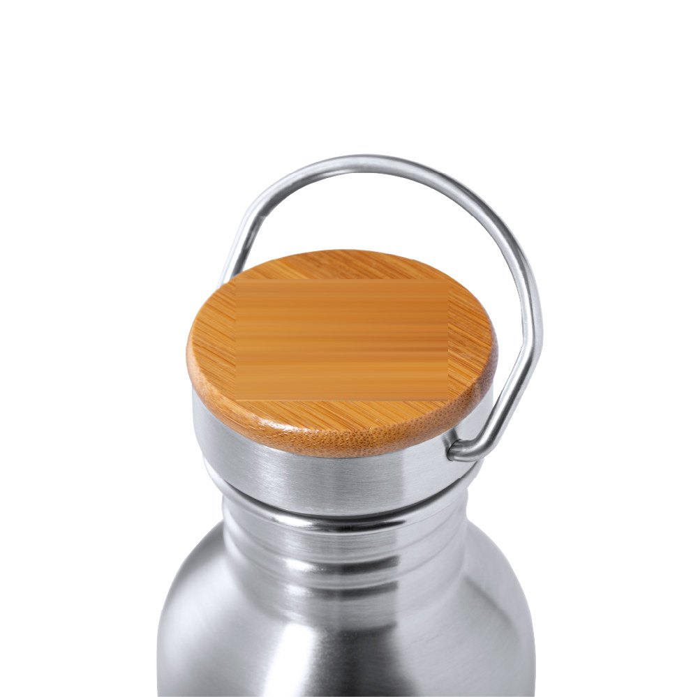 Fles Rangler — drukvlak op de dop