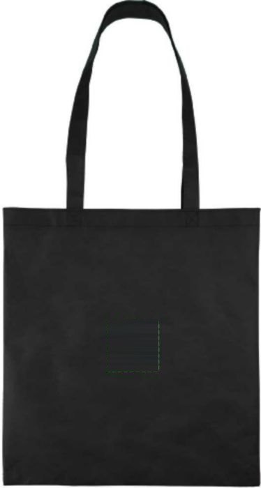 Non-woven (80 gsm) draagtas Taye — drukvlak voorzijde