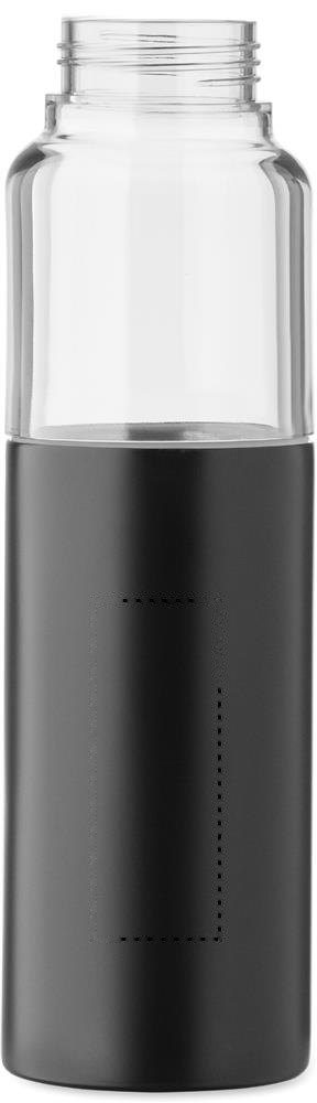 DUALUSE - 2-in-1 fles 610ml — drukvlak voorzijde onder