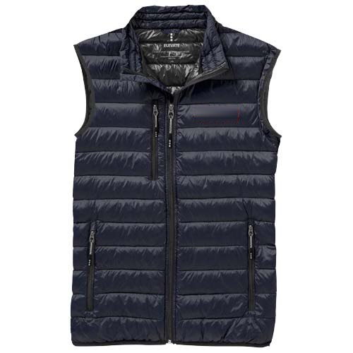 Scotia lichtgewicht donzen heren bodywarmer — drukvlak linker borst