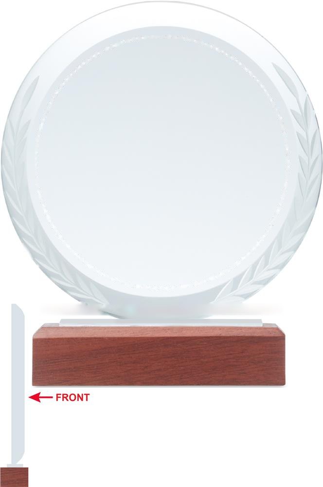 KEEN - Ronde award — drukvlak voorzijde label