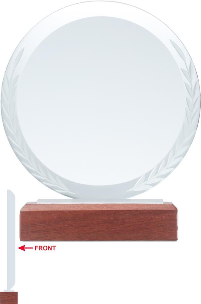 KEEN - Ronde award — drukvlak onderkant voorzijde