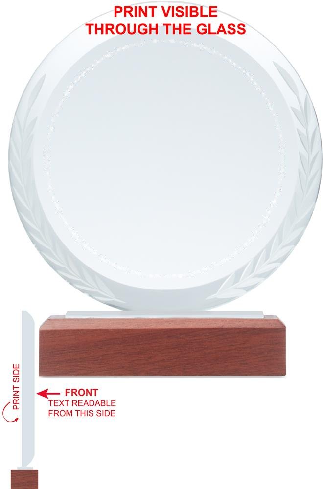 KEEN - Ronde award — drukvlak voorzijde