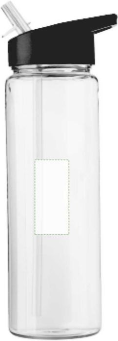 Sportfles Ahmed | rPET | 750 ml — drukvlak zijkant