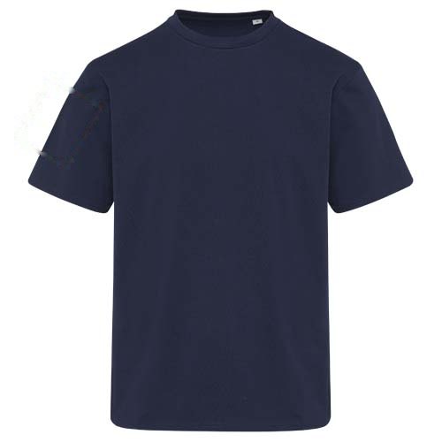 Lucas 260 g/m2 unisex OCS organisch oversized T-shirt — drukvlak linker bicep