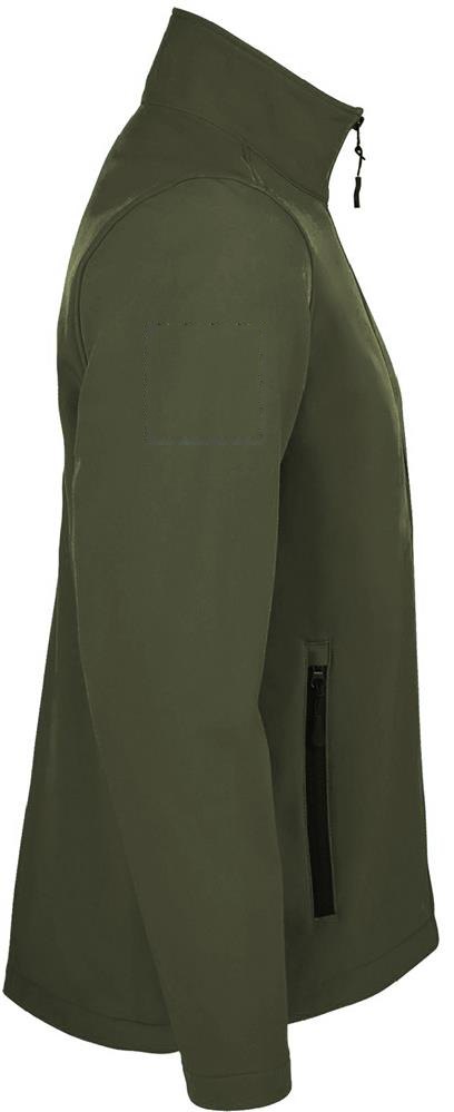 RACE MEN - RACE heren jas 280g — drukvlak rechterarm