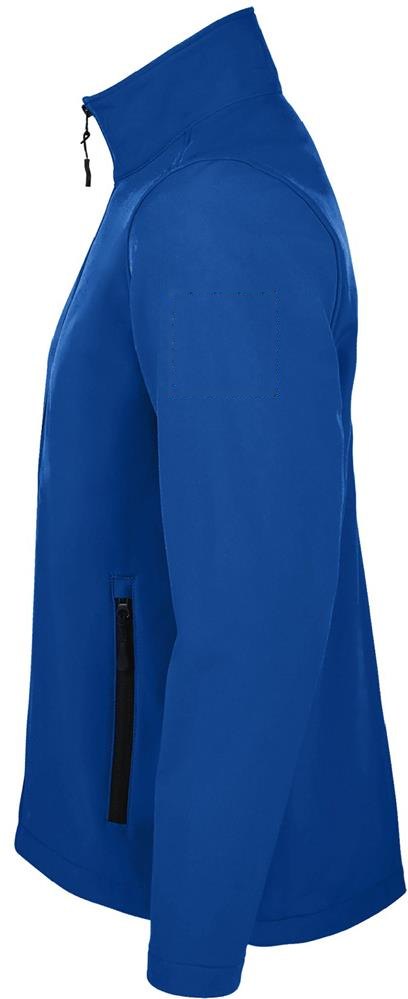RACE MEN - RACE heren jas 280g — drukvlak linkerarm