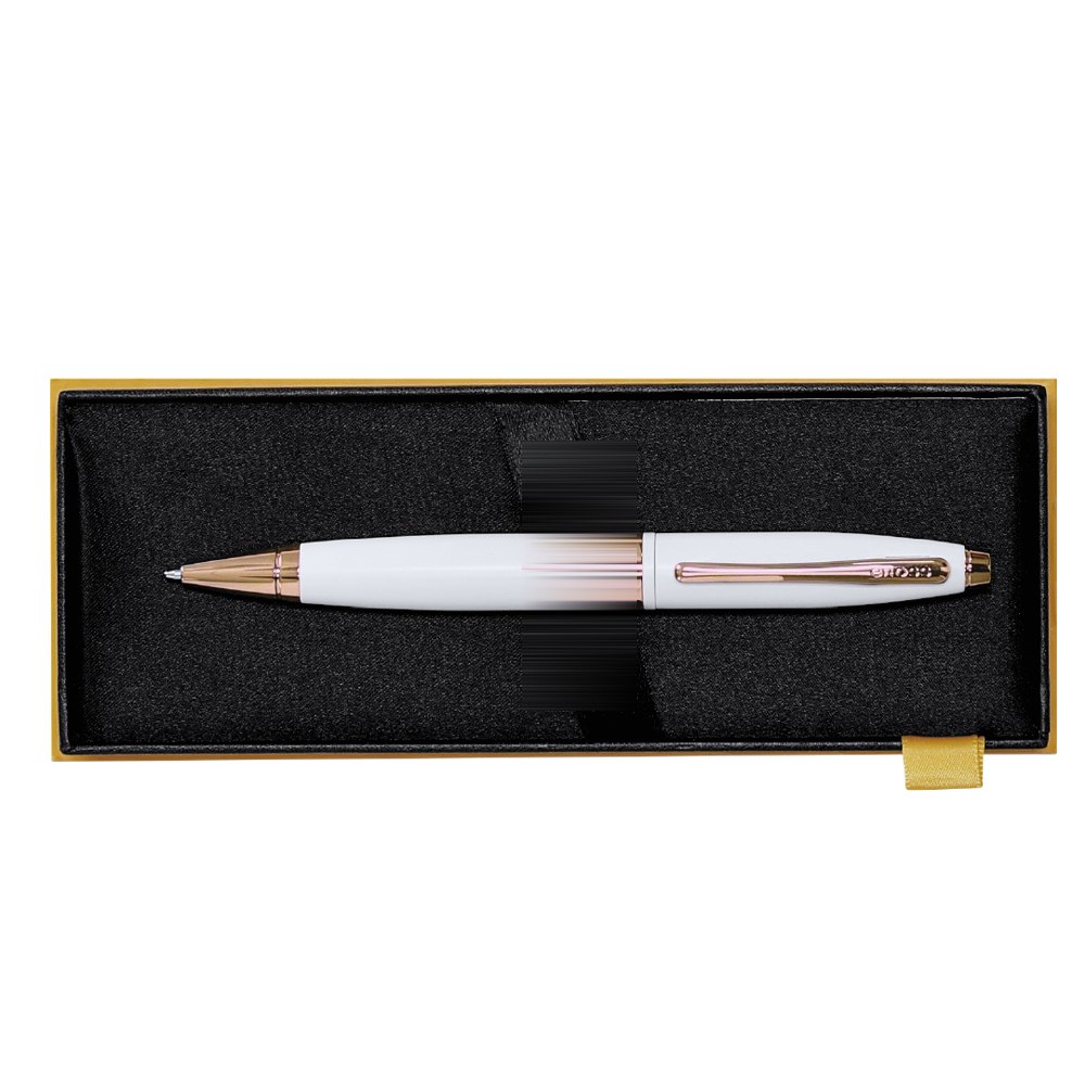 Pen Calais White — drukvlak op het lint