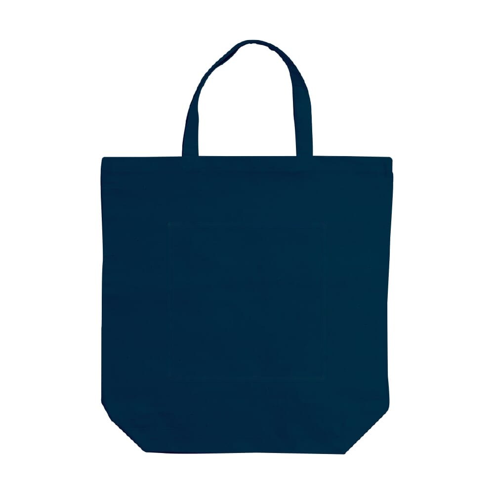 Draagtas canvas 250g/m² 41x12x43cm — drukvlak midden