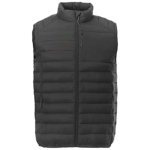 Pallas heren gerecycleerde geïsoleerde bodywarmer — drukvlak rechter borst