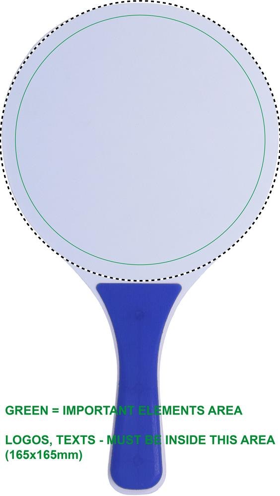 MINI MATCH - Stand tennisset, small — drukvlak racket 1 voorzijde