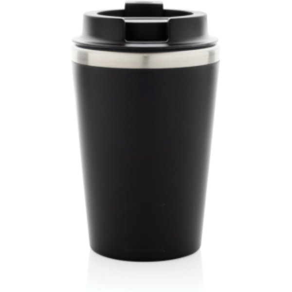 Java RCS recycled dubbel wandige beker 350ML — drukvlak artikel achterzijde beneden
