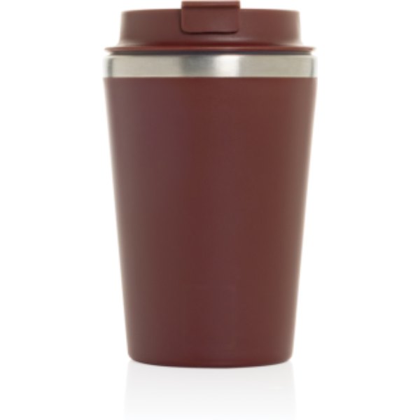 Java RCS recycled dubbel wandige beker 350ML — drukvlak artikel voorzijde onder
