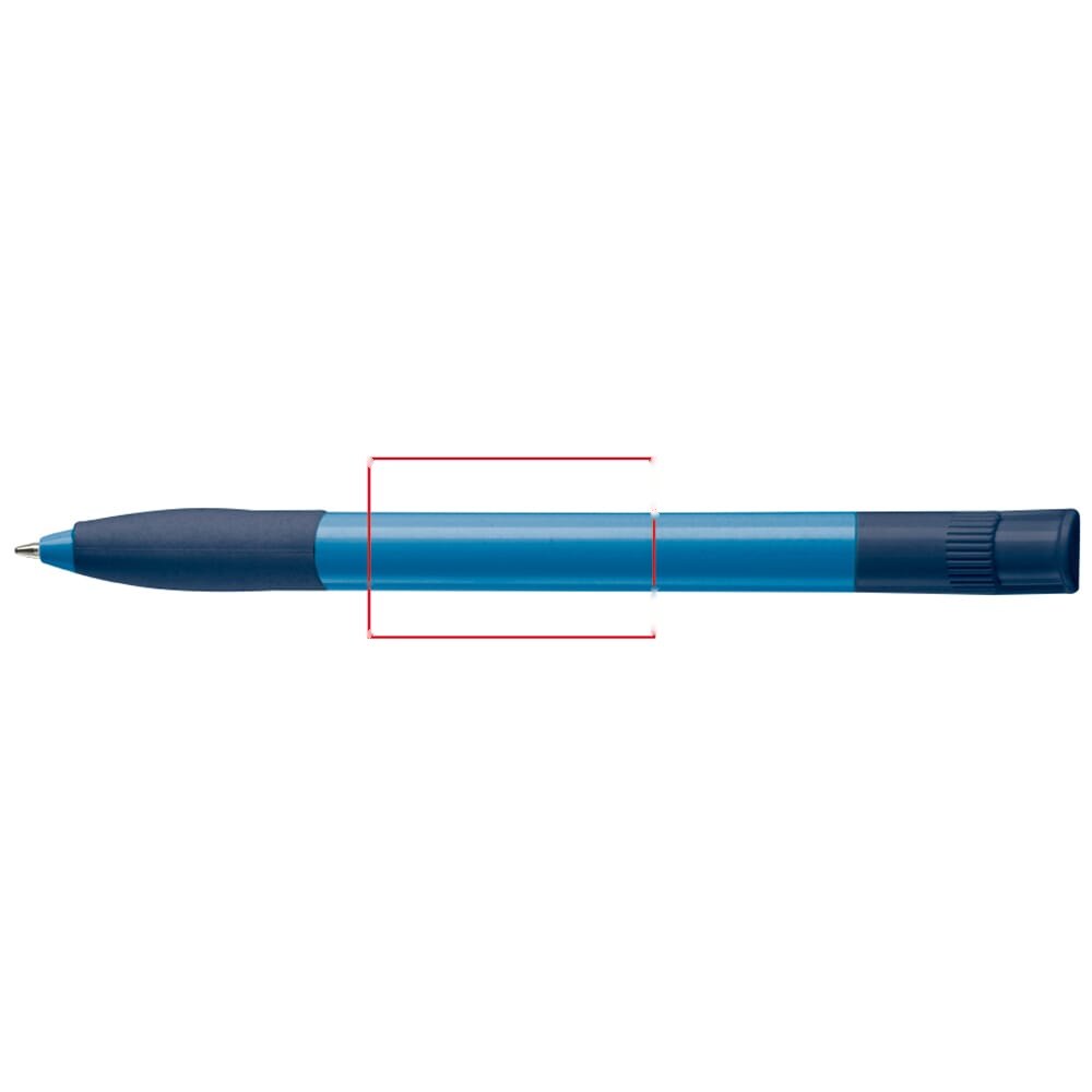 Balpen Apollo combi — drukvlak 180 graden van de clip