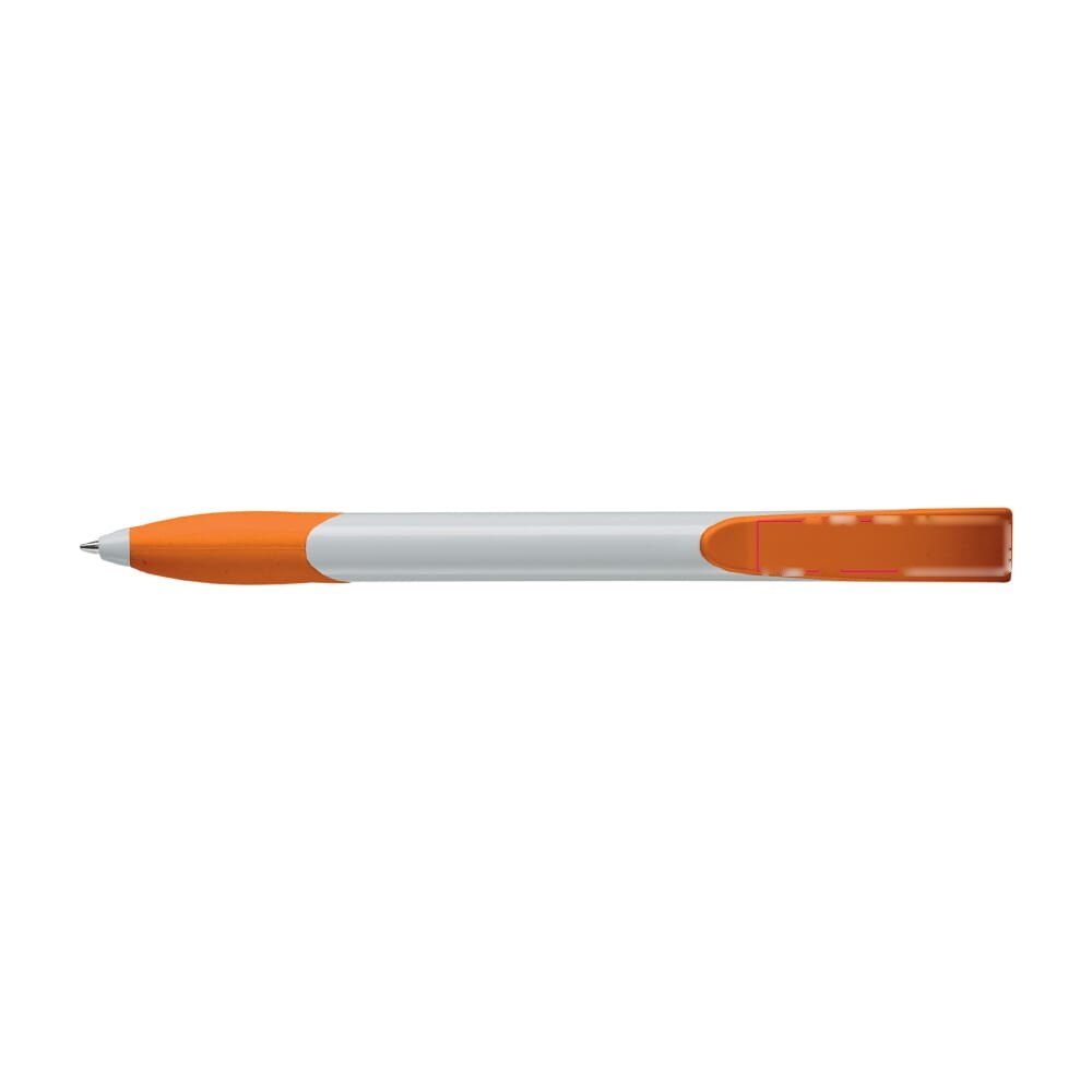 Balpen Apollo combi — drukvlak op de clip