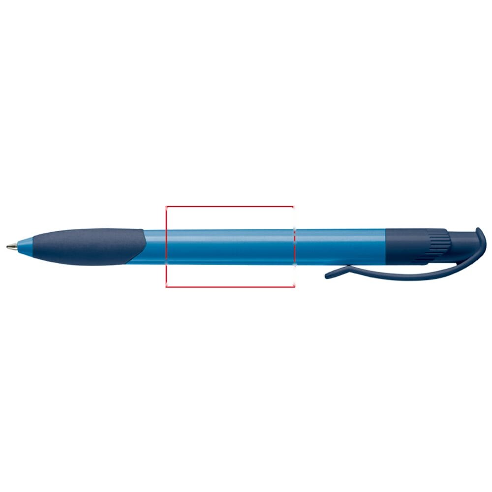 Balpen Apollo combi — drukvlak 270 graden van de clip