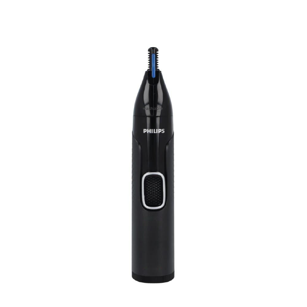 NT5650|Philips Neus-, oor-, wenkbrauwen detailtrimmer met 5 accessoires — drukvlak onderzijde voorkant
