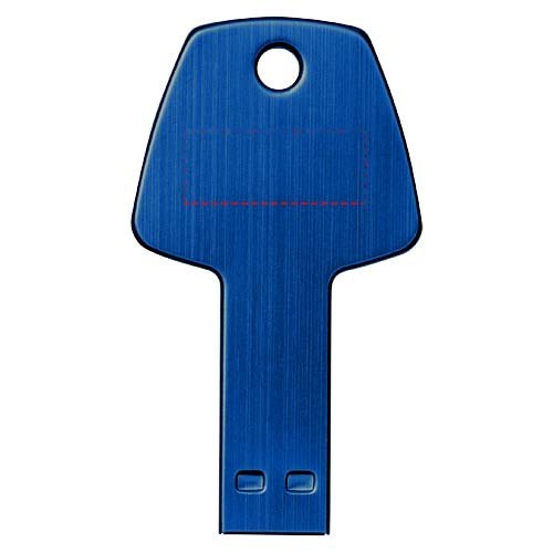 USB Key — drukvlak achterzijde