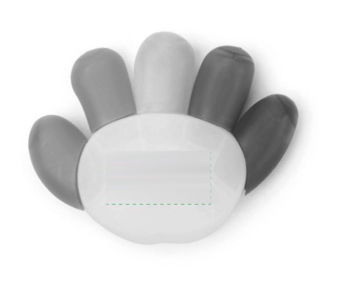 Markeerstift Sierra | 5 kleuren | Handvorm — drukvlak bovenzijde