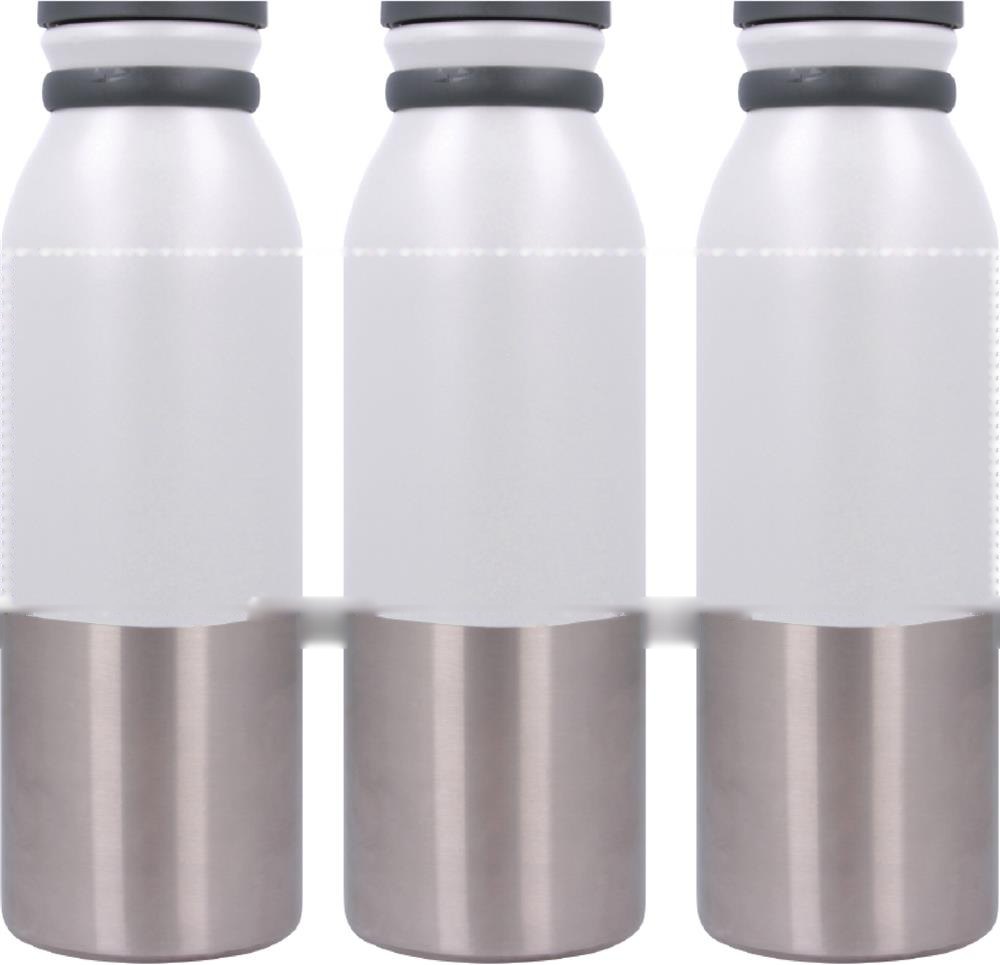 ICELAND - Dubbelwandige drinkfles 600 ml — drukvlak 360 boven