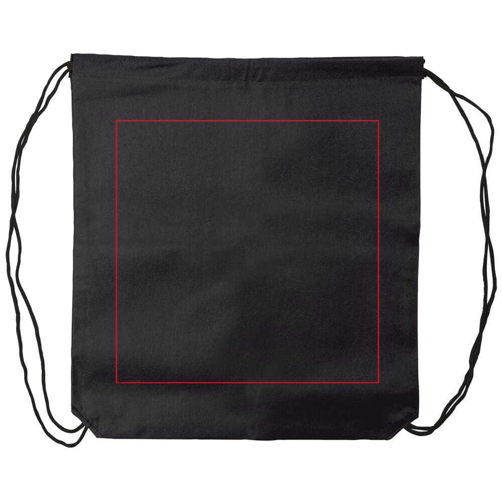 Rugzak non-woven 75g/m² — drukvlak achterzijde