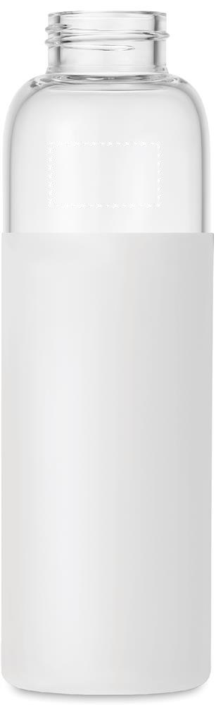 CHAI - Glazen fles 500 ml in pouch — drukvlak voorzijde