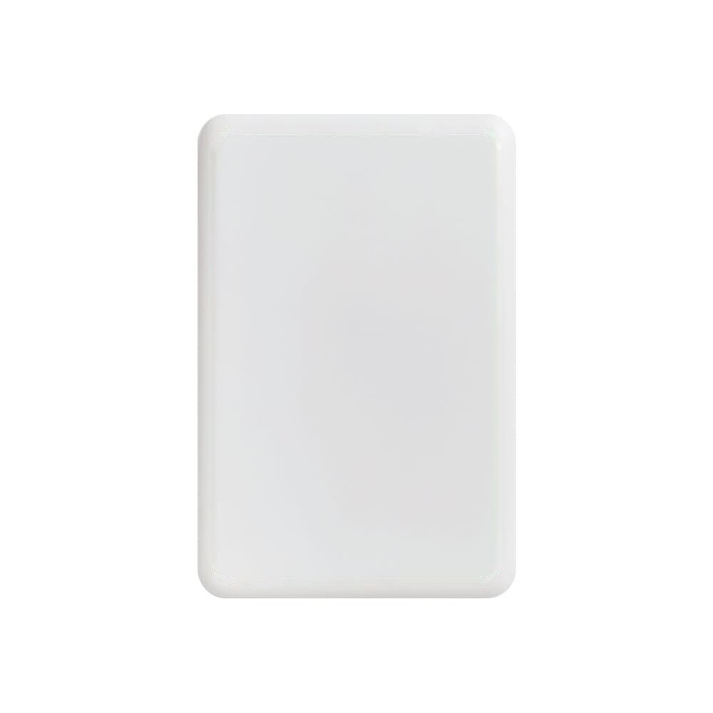 Zenith USB-C Powerbank met Power Delivery R-ABS 5000 mAh — drukvlak op de voorkant