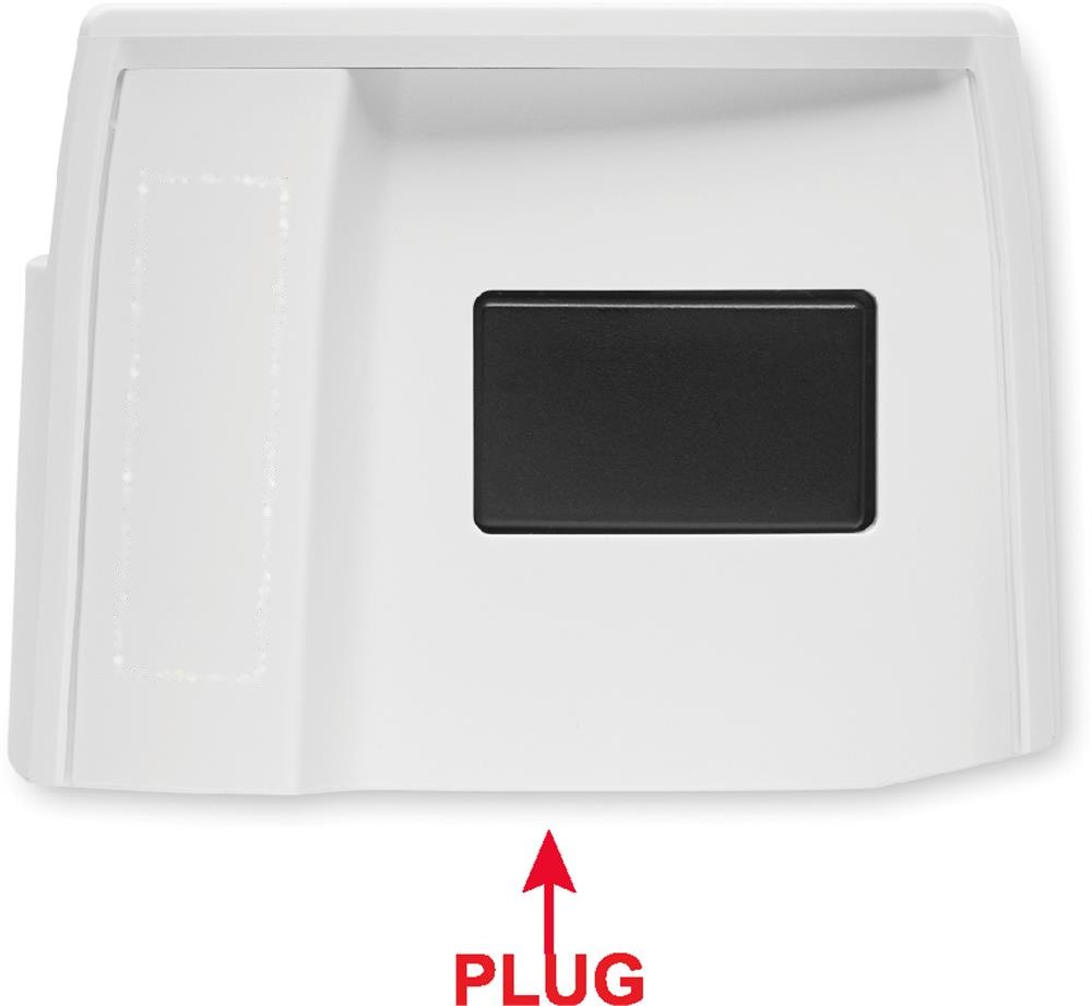 MUV USB A/C — drukvlak linker zijkant