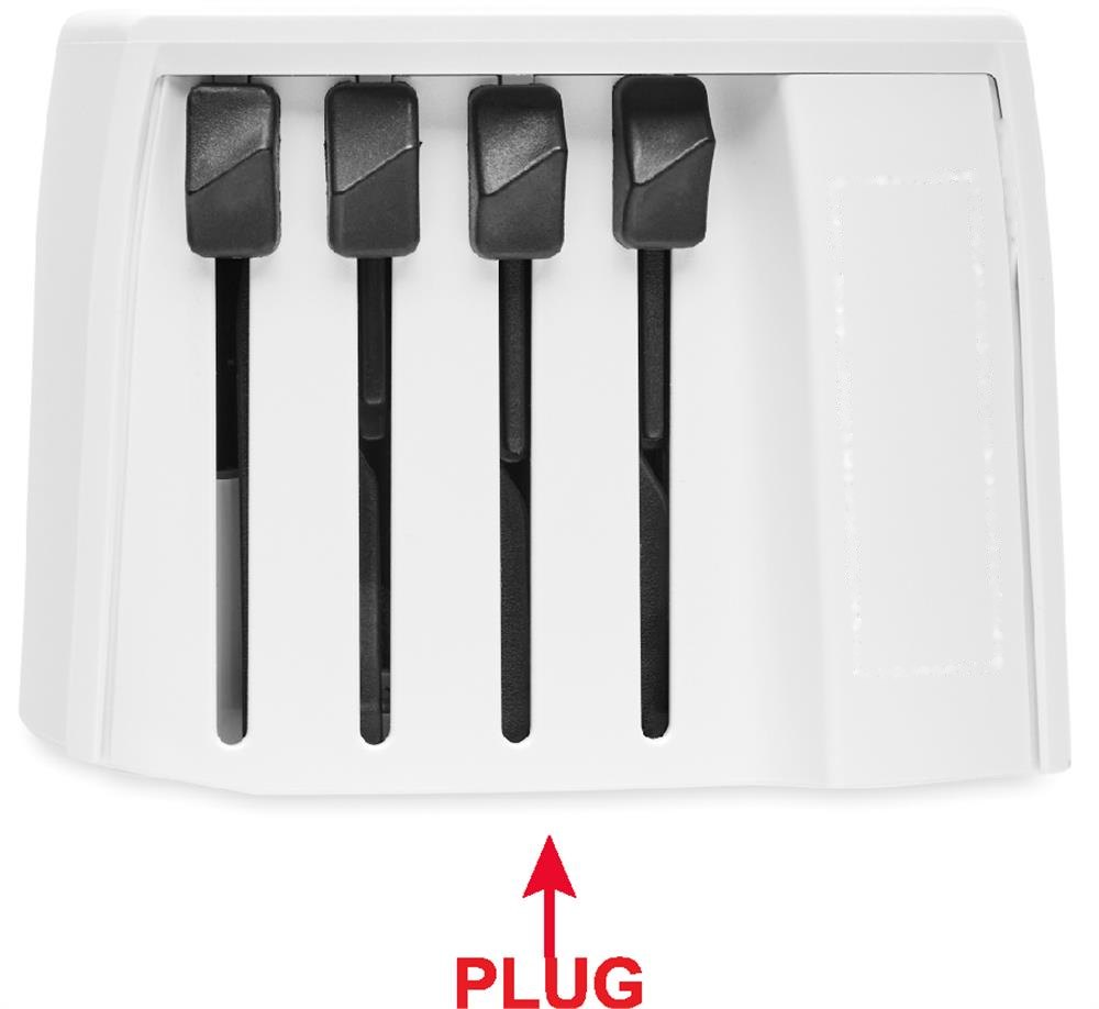 MUV USB A/C — drukvlak rechter zijkant
