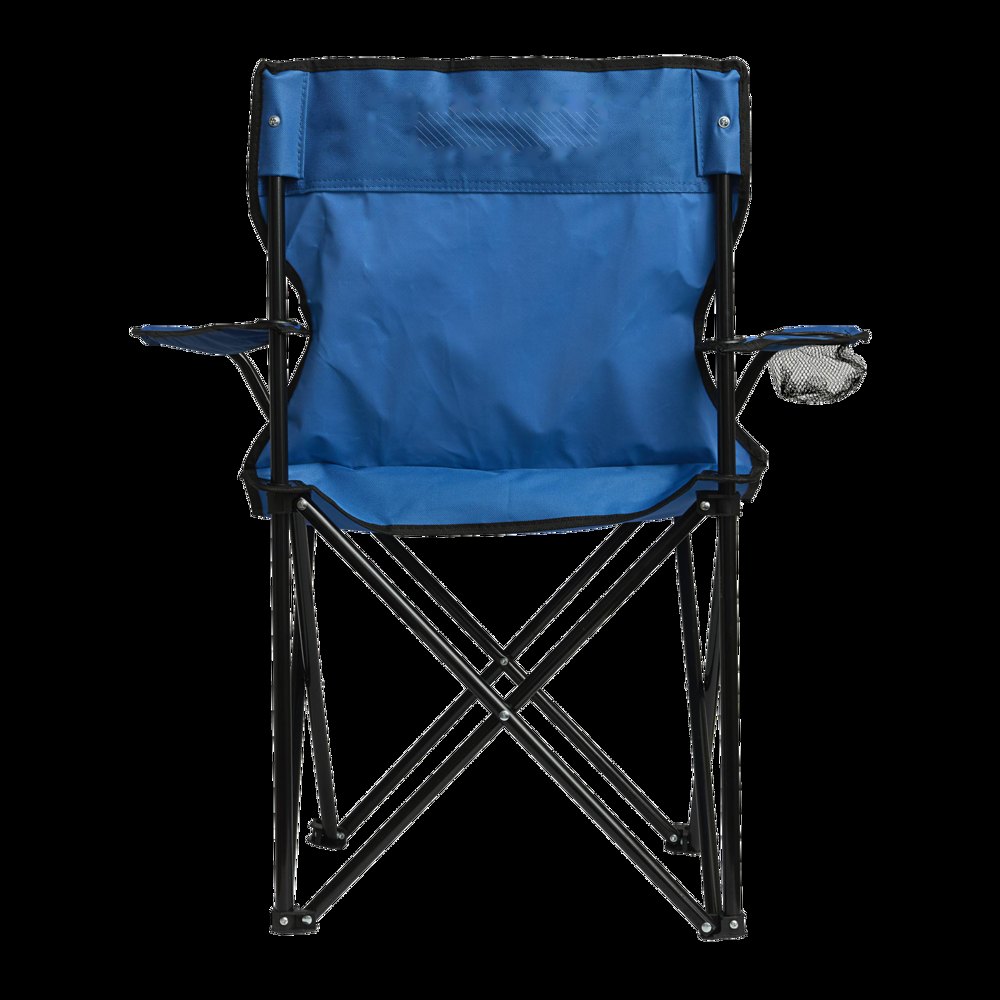SUNNY DAY - Strand- en campingstoel — drukvlak gecentreerd op de backrest op achterzijde
