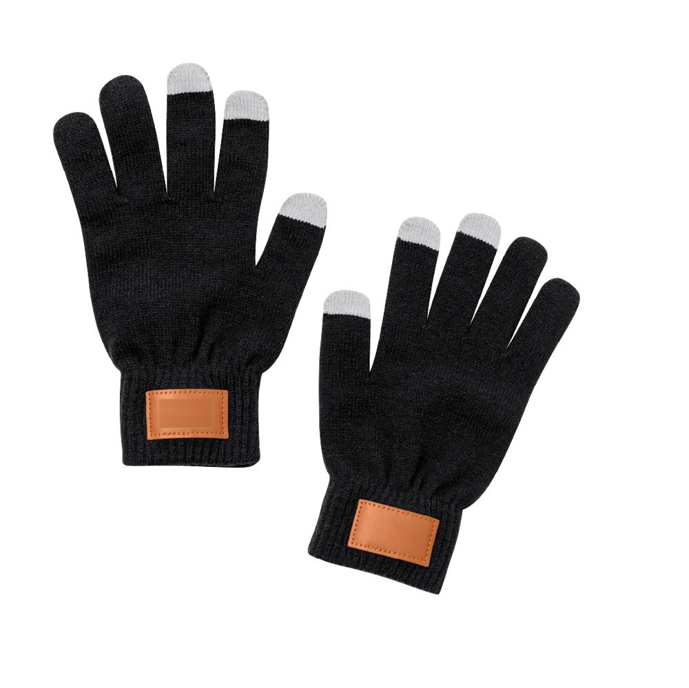 Set Hibbert — drukvlak op label linker handschoen