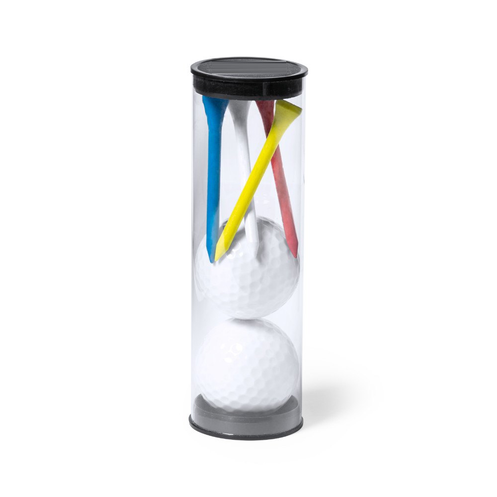 Golf Set Caddie — drukvlak gecentreerd op deksel