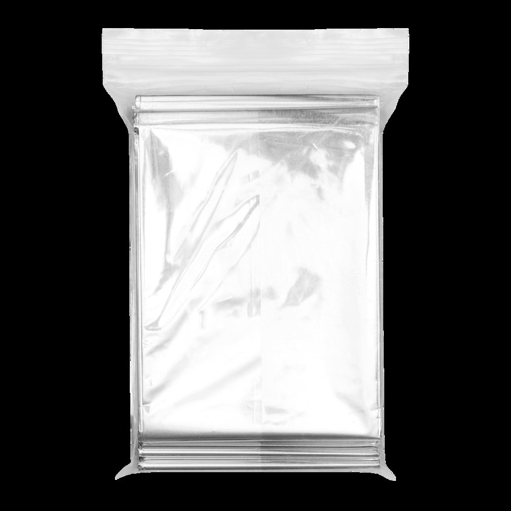 COVERING UP - Reddingsdeken — drukvlak op de poly tas