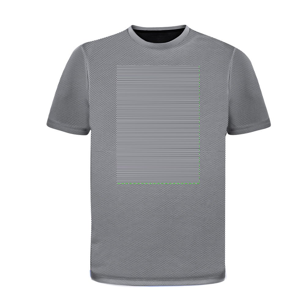 T-Shirt Volwassene Tecnic Gelang — drukvlak midden op de borst