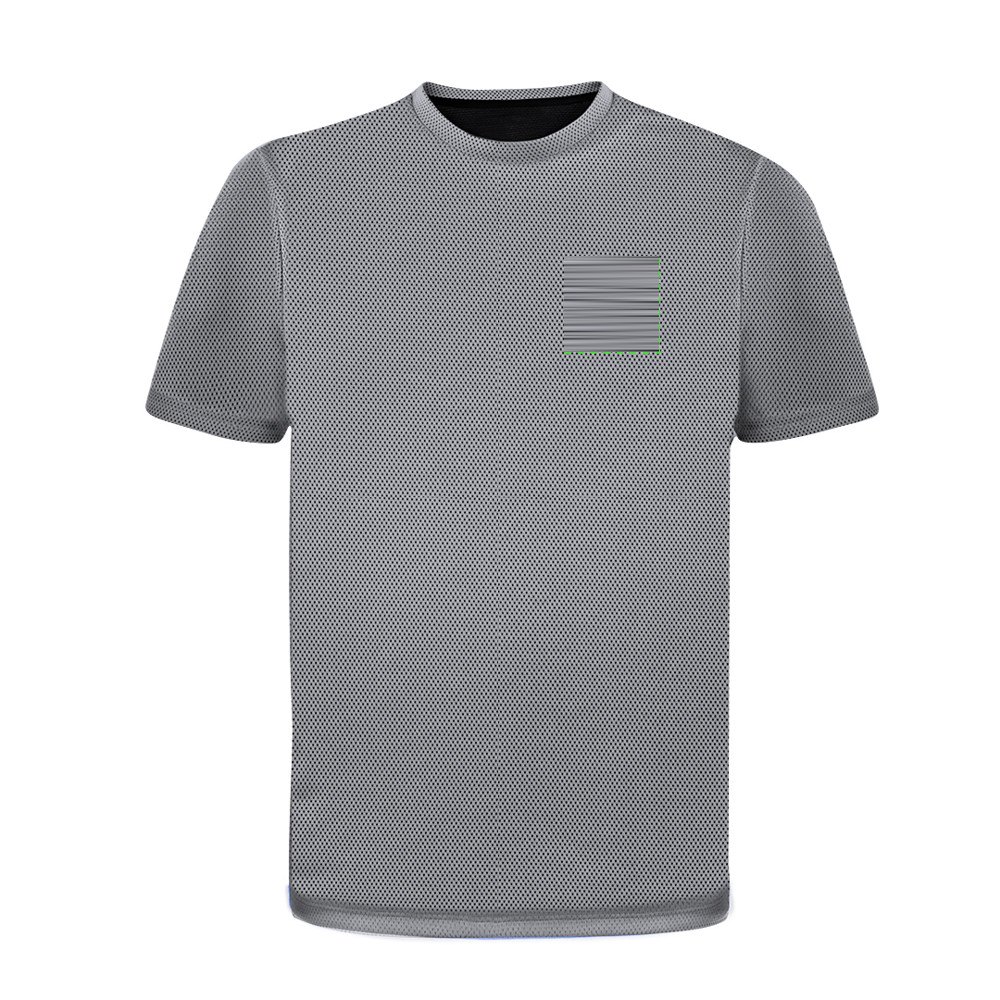 T-Shirt Volwassene Tecnic Gelang — drukvlak linkerborst