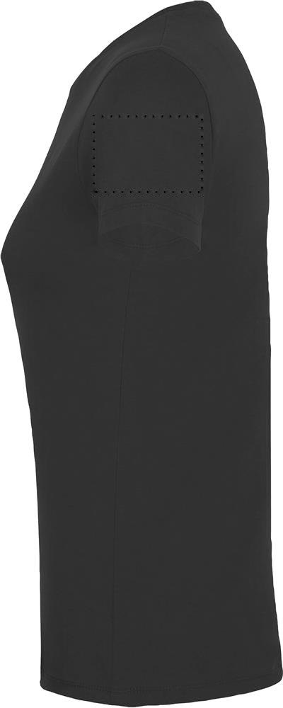 REGENT WOMEN - REGENT dames t-shirt 150g — drukvlak linkerarm