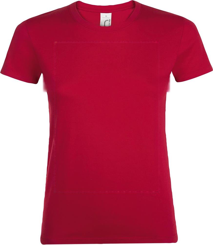 REGENT WOMEN - REGENT dames t-shirt 150g — drukvlak voorzijde